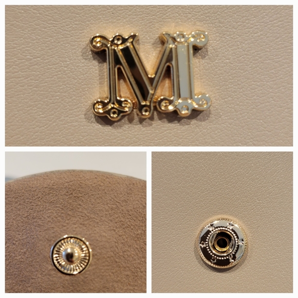 NWT MaxMara ITALY Leather Slipcover / Clutch